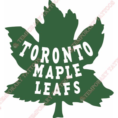 Toronto Maple Leafs Customize Temporary Tattoos Stickers NO.349